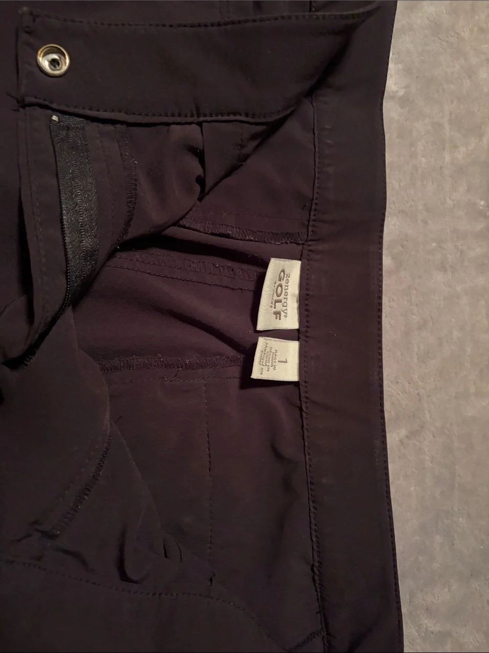 Men's Flat Front Cargo Shorts - Black